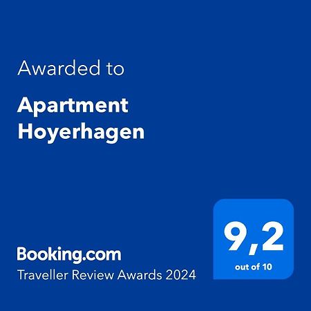 Apartment Hoyerhagen Luaran gambar